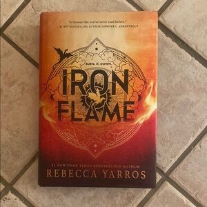 Iron Flame Book by Rebecca Yarros